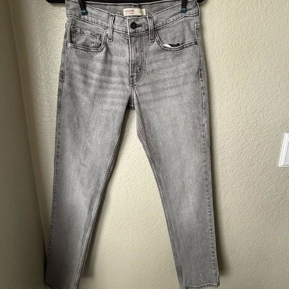 Levi's Men's Gray Slim‎ Signature Levi Strauss 29x30